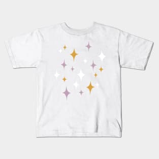 Magical Sparkles Pattern Kids T-Shirt